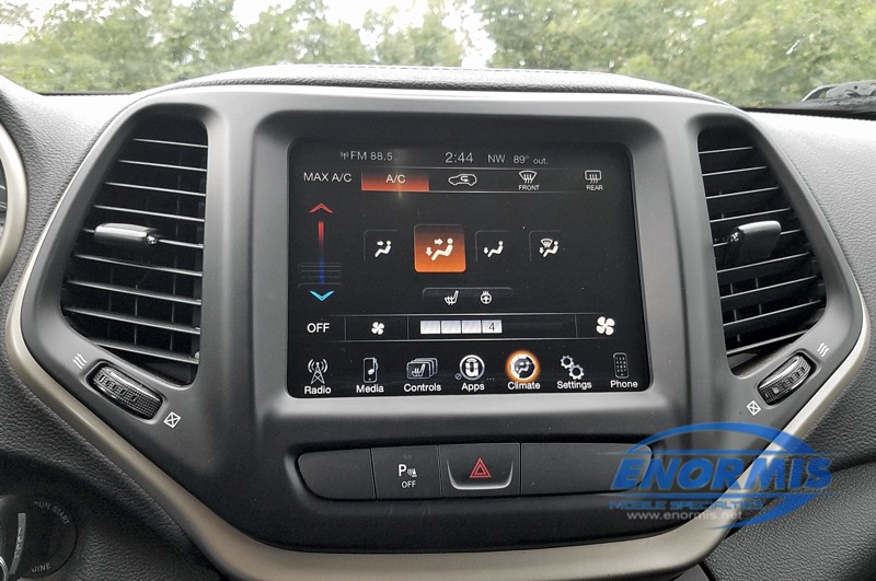 2016 Jeep Cherokee Touch Screen Not Working