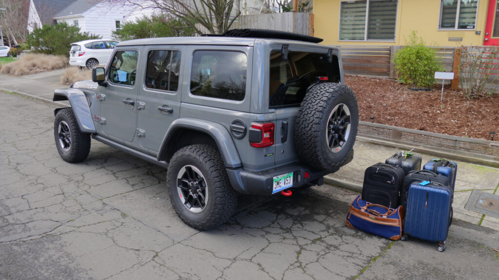 Cargo Space: 2-Door & 4-Door