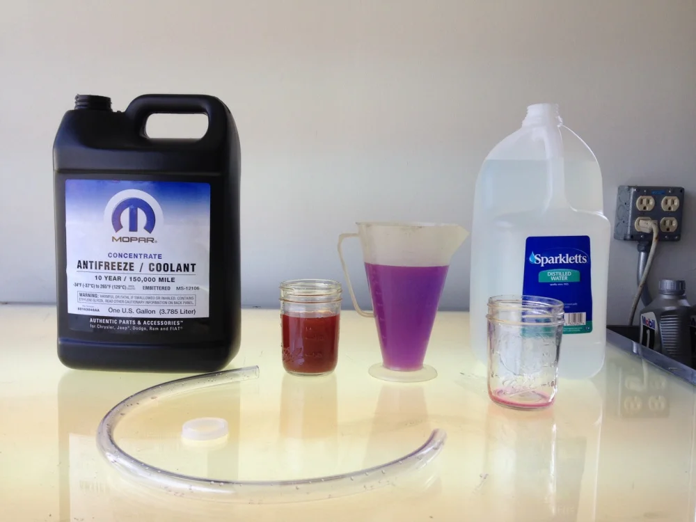 Jeep JK Coolant Color
