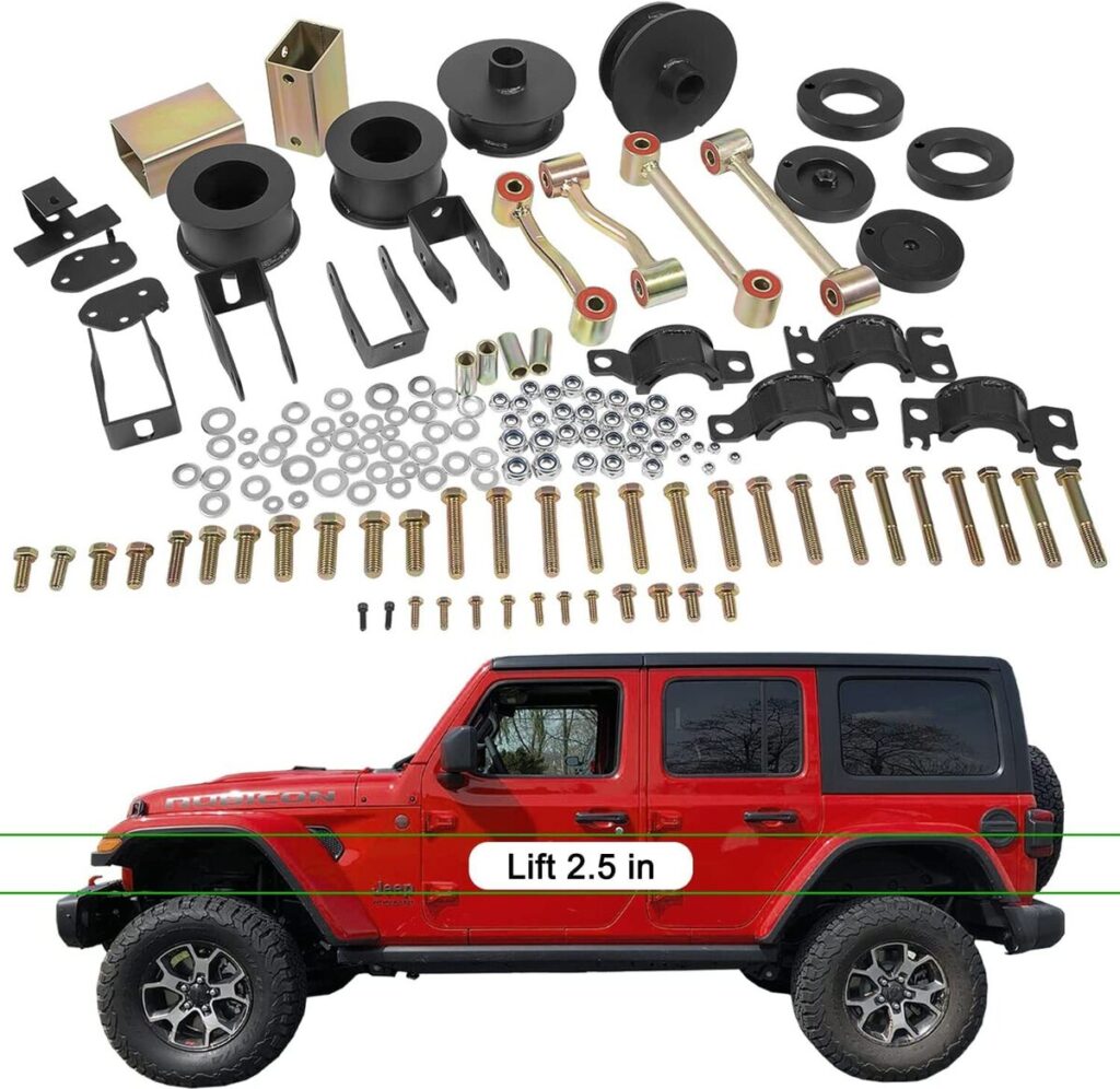 How Much Does It Cost To Install A 2.5 Lift Kit On A Jeep Wrangler?
