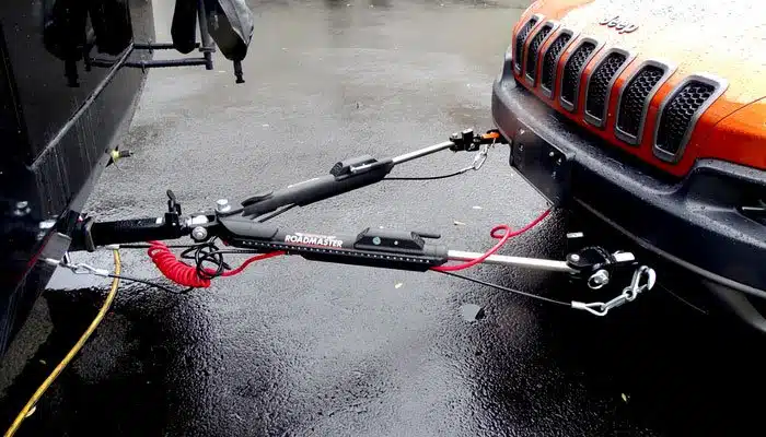 Flat Towing With Tow Bar Bad Idea?